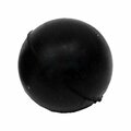 American Imaginations 0.375 in. Round Black Ball Sealer in Rubber AI-38033
